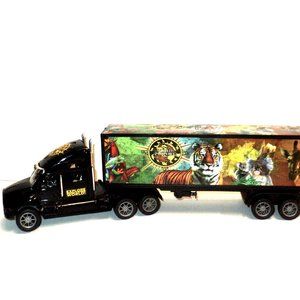 Explore the World Toy Semi-Truck Trailer Plastic Jungle Animals Boy's Toy